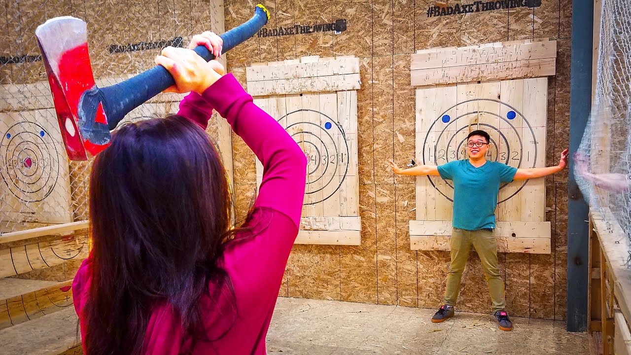 Let Axe-Throwing At Ale Smith Be Your Ultimate Team Building Activity
