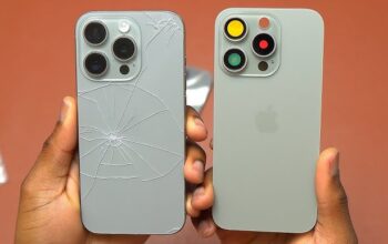 Broken Back Glass Repair