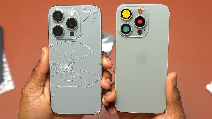 Broken Back Glass Repair