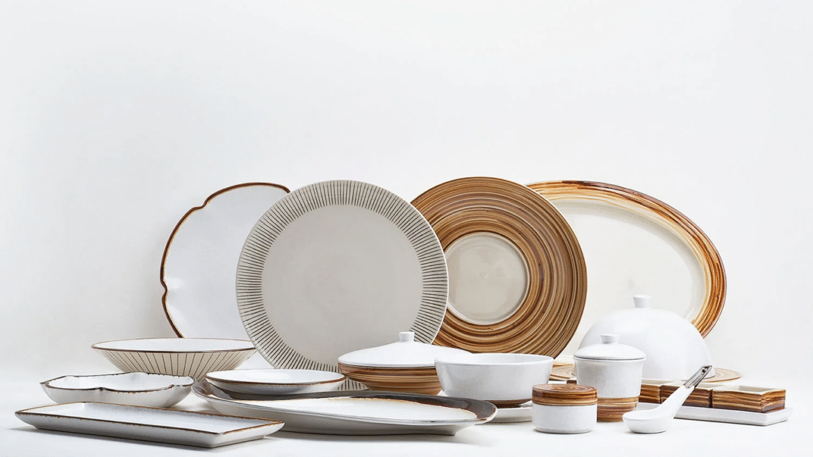 Luxury Hotels Go Green with Sustainable Plates and Glasses