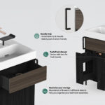 Wudu sink with foot wash