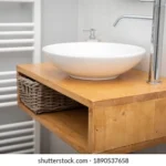 basin with foot wash