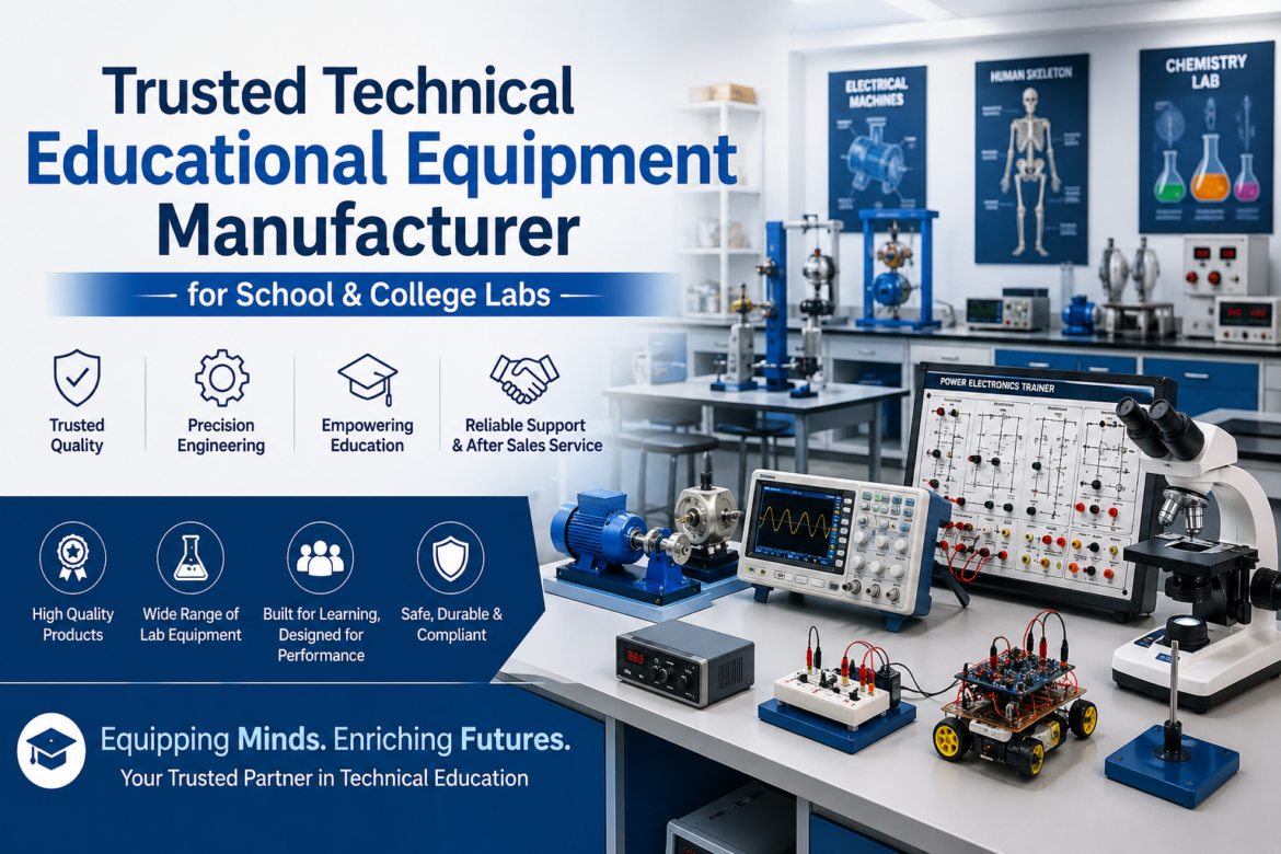 Trusted Technical Educational Equipment Manufacturer for School & College Labs