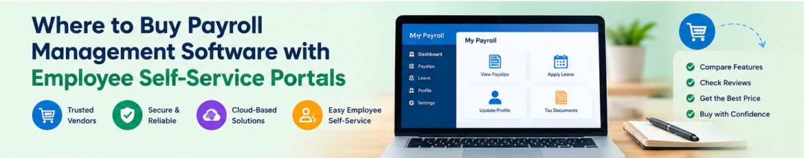 Where to Buy Payroll Management Software with Employee Self-Service Portals