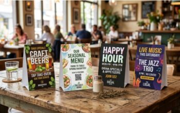 Custom Table Tents Canada